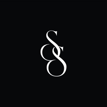 SS in Elegant Logo