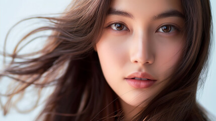 Serene beauty - young chinese woman portrait