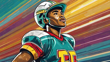 soccer player in action