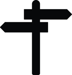 Sinpost icon. Signboard vector set. Sign direction. Sign board isolated seet on white background.