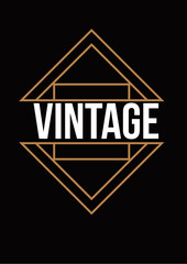 Vintage logo