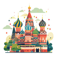 Basilius Kathedrale in Moskau, Russland