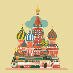 Basilius Kathedrale in Moskau, Russland