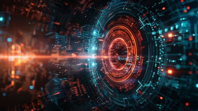 An abstract software algorithm decoding the language of the universe