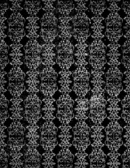 Vintage wallpaper texture with a transparent background