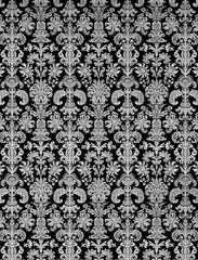 Vintage wallpaper texture with a transparent background