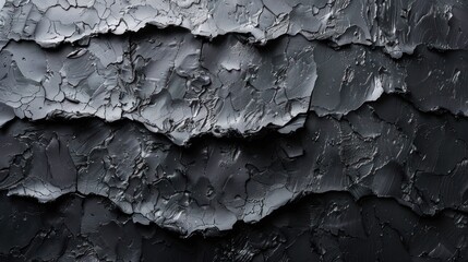 Black minimal background. Abstract shapes and textures. Dark moody feeling black and white