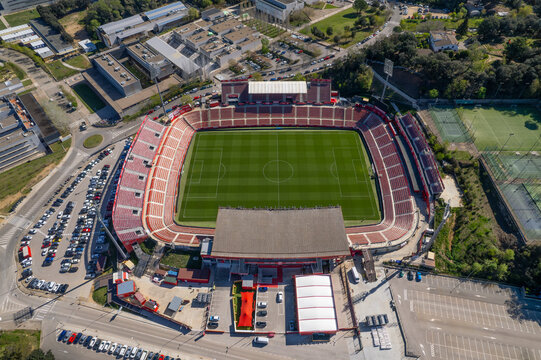 Girona, Spain, April 3, 2024. Montilivi Football Stadium
