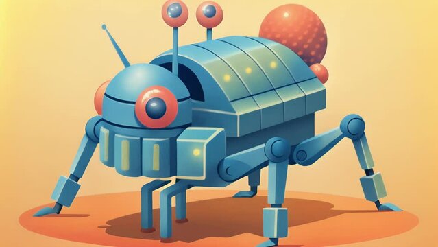 A toy company designs a solarpowered robot that moves using the same mechanism as a crickets legs.