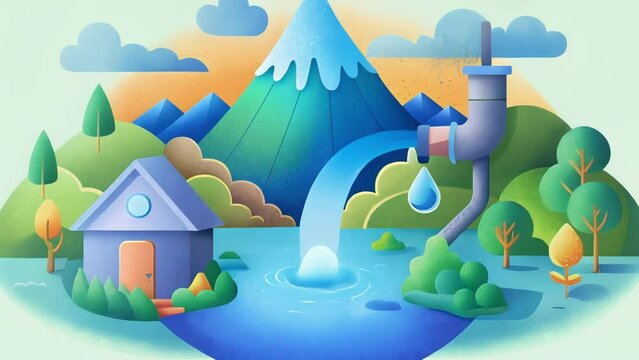 An educational program on sustainable water usage including tips for conserving water and properly managing wastewater.