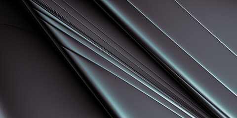 Obraz premium Black cyber party abstract background, vibrant presentation cover, elegant wallpaper, 3D rendering, 3D illustration 