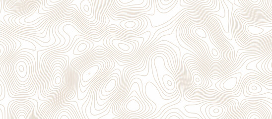Panorama view gradient multicolor wave curve lines banner background design. Vector illustration. wave Line topography map contour background .Abstract Topographic map background with wave line.