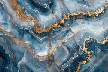 blue marble stone graphite texture geode wallpaper  - obrazy, fototapety, plakaty