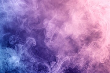 Pastel colored smoke background, pink purple abstract colors fusion, full frame fume texture background 