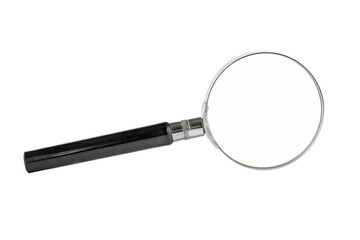magnifying glass isolated
