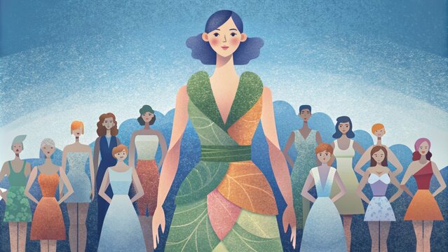 A fashion show focused on zerowaste designs where every scrap of fabric is utilized and transformed into beautiful and unique pieces promoting