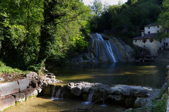 Molinetto della Croda in the Lierza valley, Veneto, Italy