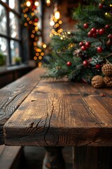 Commercially-focused empty space composition with a gentle, blurred background (bokeh) for product photography. The sharp focus on the center foreground creates a clean and professional presentation