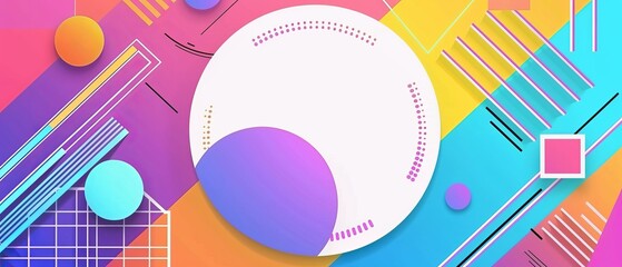 Obraz premium Minimalist invitation template