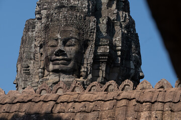 Obraz premium Angkor Thom,the most famous site in Cambodia