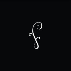 Twig Shaped into Letter S Ornament Logo