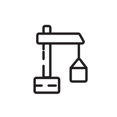 Industry Machinery Product Line Icon