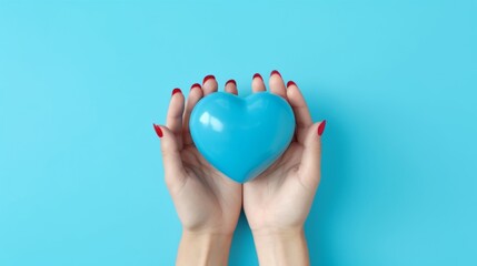 A Heart Held in Female Hands