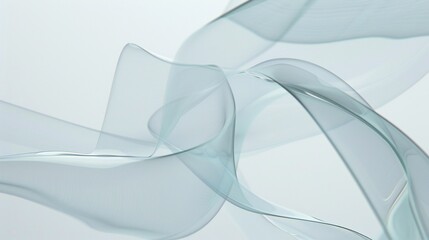 Gentle Undulations: Natural waves unfurl slowly in a serene and minimalist canvas.