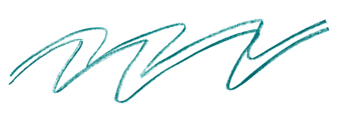 green pencil strokes isolated on transparent background