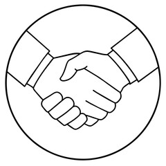handshake illustration