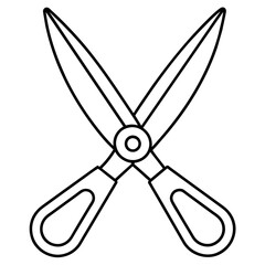 scissors isolated