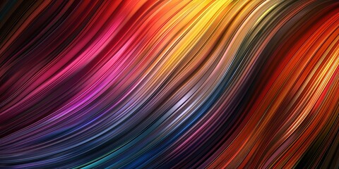 Colored abstract lines pearl background