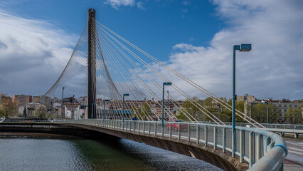 Fototapeta premium bridge over the river