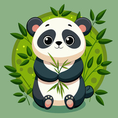 cute-panda-hugging-bamboo 