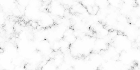 White marble texture Panoramic background. Natural stone Marble white background wall surface black seamless pattern wallpapers Wall tiles and floor tiles slab surface with high resolution design.