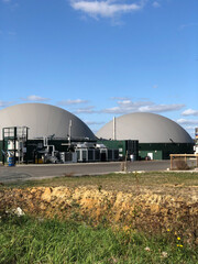 Methanization facilities in Hauts-de-France. These facilities take advantage of agricultural waste especially in large farms producing cereals or sugar beets. - 775058994