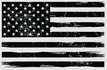 United States of America flag - obrazy, fototapety, plakaty