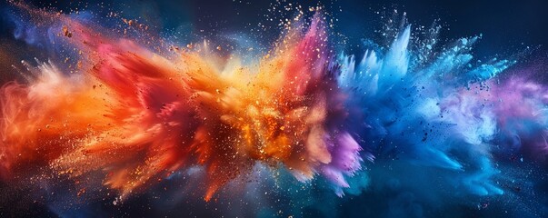 Capture the essence of dynamic energy with a macro shot blast Vibrant colors, sharp details, and innovative compositions will engage the audience and leave a lasting impression
