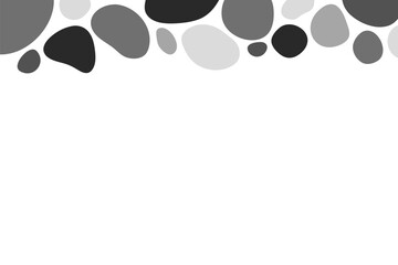 シンプルな流体が並んだ背景イラスト