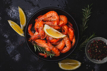 Seafood dining captured in a bowl of prawns, suitable for lifestyle magazines or dietary blogs