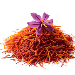 Fototapeta premium saffron in bowl
