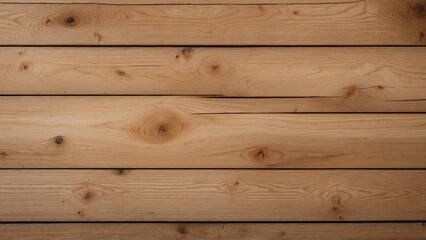 Obraz na płótnie Canvas light brown colored wood plank background, knotty pine wooden boards horizontal background