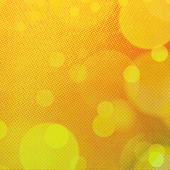 Orange bokeh background banner for Party, greetings, poster, ad, events, and various design works