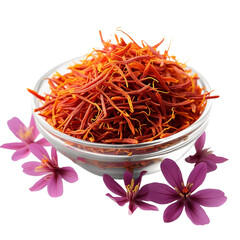 Fototapeta premium saffron in bowl