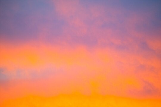 Spectacular Winter Sunrise in Umbria Italy