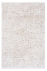 Photos of colorful machine-made carpet on a white background