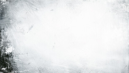 Grungy white background of natural cement or stone old texture as a retro pattern wall. Conceptual wall banner, grunge, material,or construction.