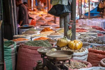 The colorful market of Harar, Ethiopia
