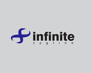 creative infinite logo design template