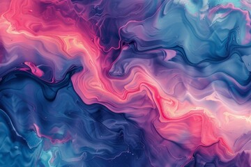 Modern abstract background with fluid material texture, colorful wave patterns and contemporary...